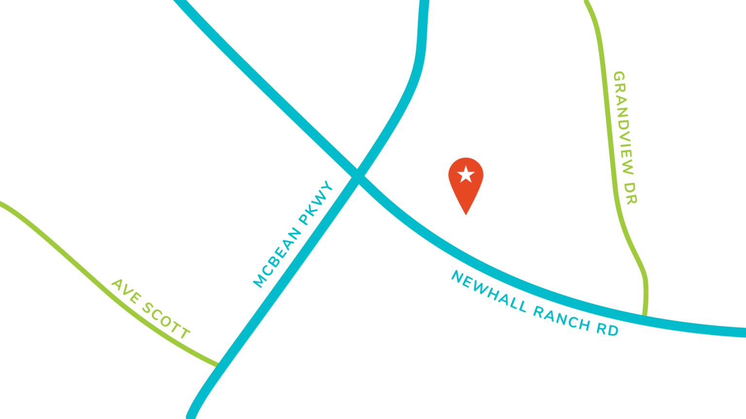 A map showing the location of a building.